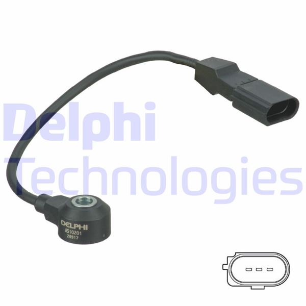 DELPHI AS10201 Elektrik Sistemi Sensörler - VW GOLF IV (1J1) uyumlu