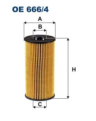 FILTRON OE 666/4 Motor Yağ Filtresi - NISSAN QASHQAI II (J11, J11_) uyumlu