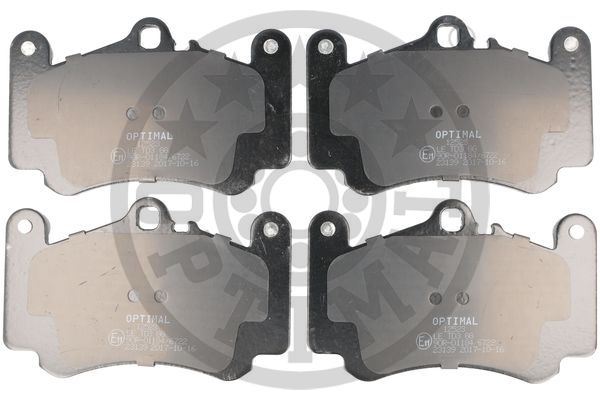 OPTIMAL BP-12523 Fren Sistemleri Fren Balatası - PORSCHE 911 (997) uyumlu