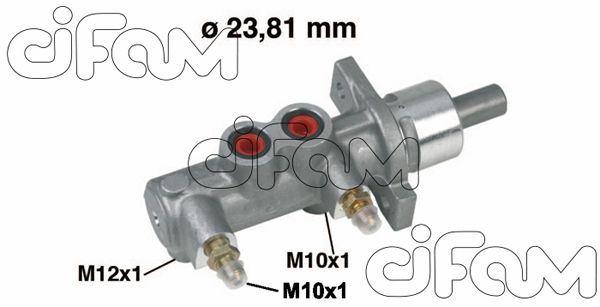 CIFAM 202-165 Fren Sistemleri Ana Fren Merkezi - FORD FIESTA Kasa/büyük limuzin (F3L, F5L) uyumlu