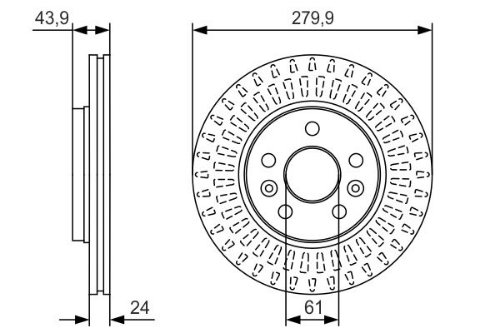 BOSCH 0 986 479 S66 30-GRP-0 986 479 S66 Ürün Görseli