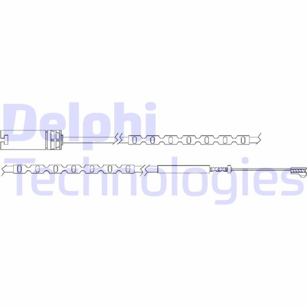 DELPHI LZ0244 Fren Sistemleri Aşınma Göstergesi - MINI MINI COUNTRYMAN (R60) uyumlu