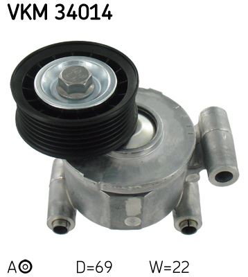 SKF VKM 34014 Motor Kayış Gergisi - MAZDA 5 (CW) uyumlu