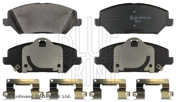 BLUE PRINT ADG042177 Fren Sistemleri Fren Balatası - HYUNDAI i30 (PDE, PD, PDEN) uyumlu