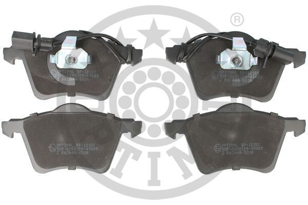 OPTIMAL BP-12183 Fren Sistemleri Fren Balatası - VW SHARAN (7M8, 7M9, 7M6) uyumlu