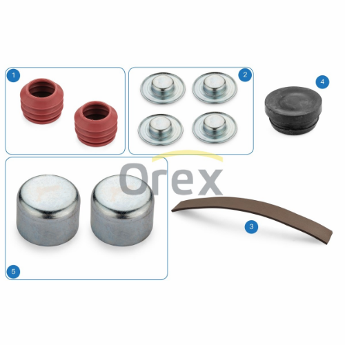 Kaliper Körük Ve Tapa Seti - OREX - 816120