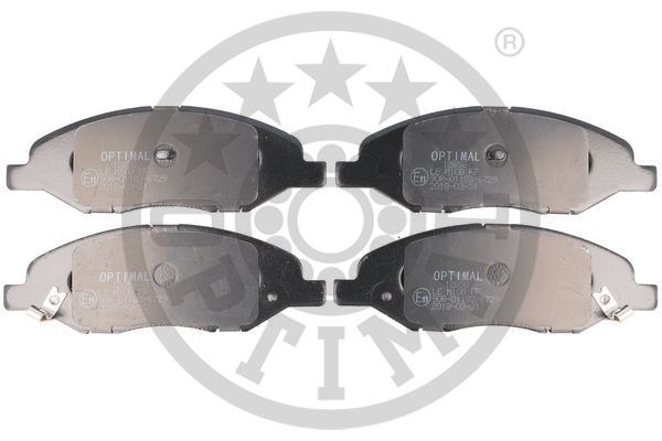 OPTIMAL BP-12658 Fren Sistemleri Fren Balatası - NISSAN MICRA II (K11) uyumlu