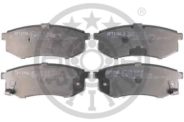OPTIMAL BP-10432 Fren Sistemleri Fren Balatası - MITSUBISHI SANTAMO (UG) uyumlu