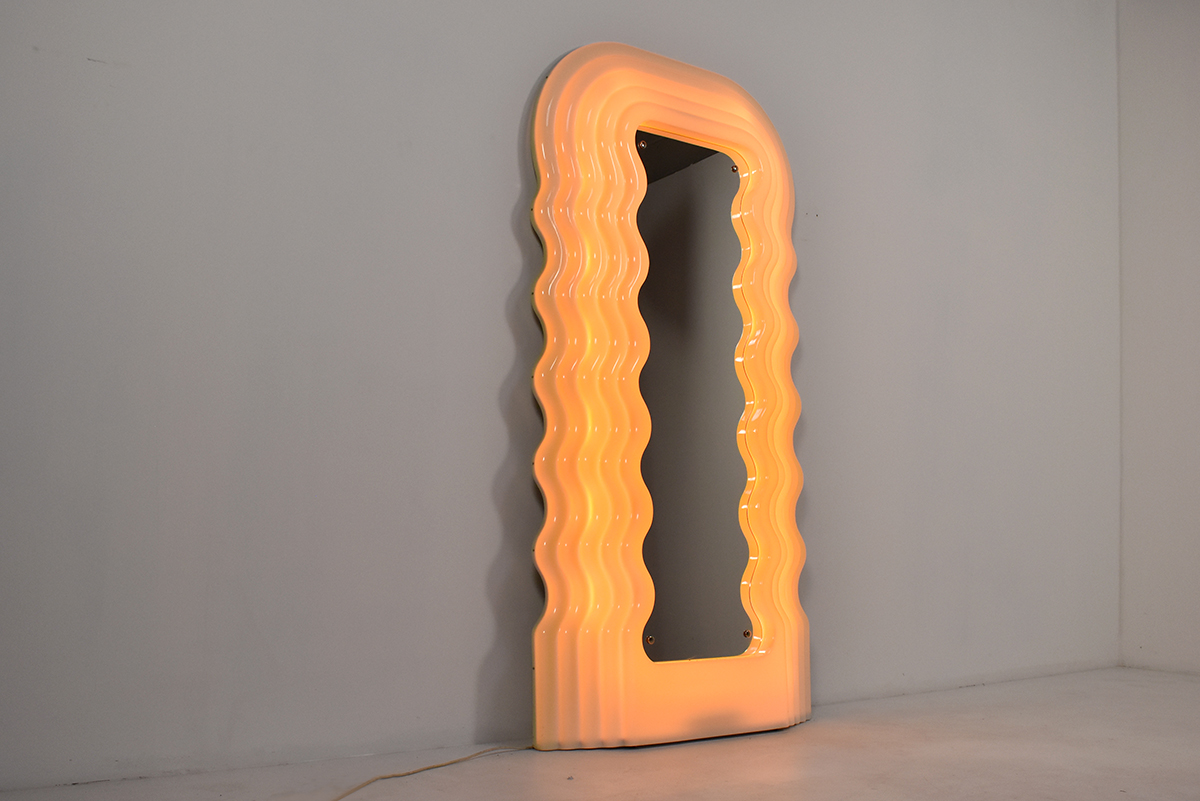 Early Ultrafragola Mirror by Ettore Sottsass