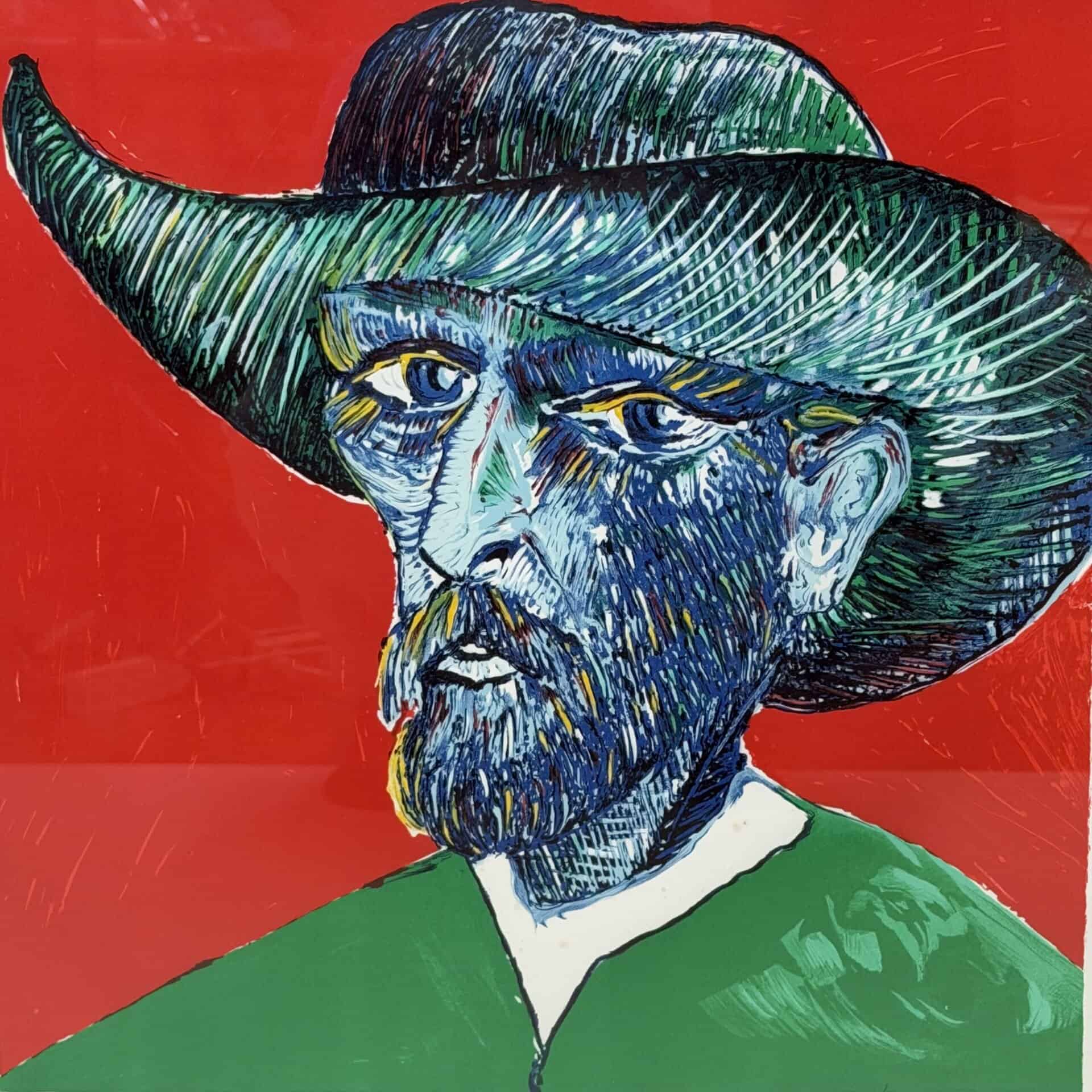 Lithograph Vincent by José Chapellier