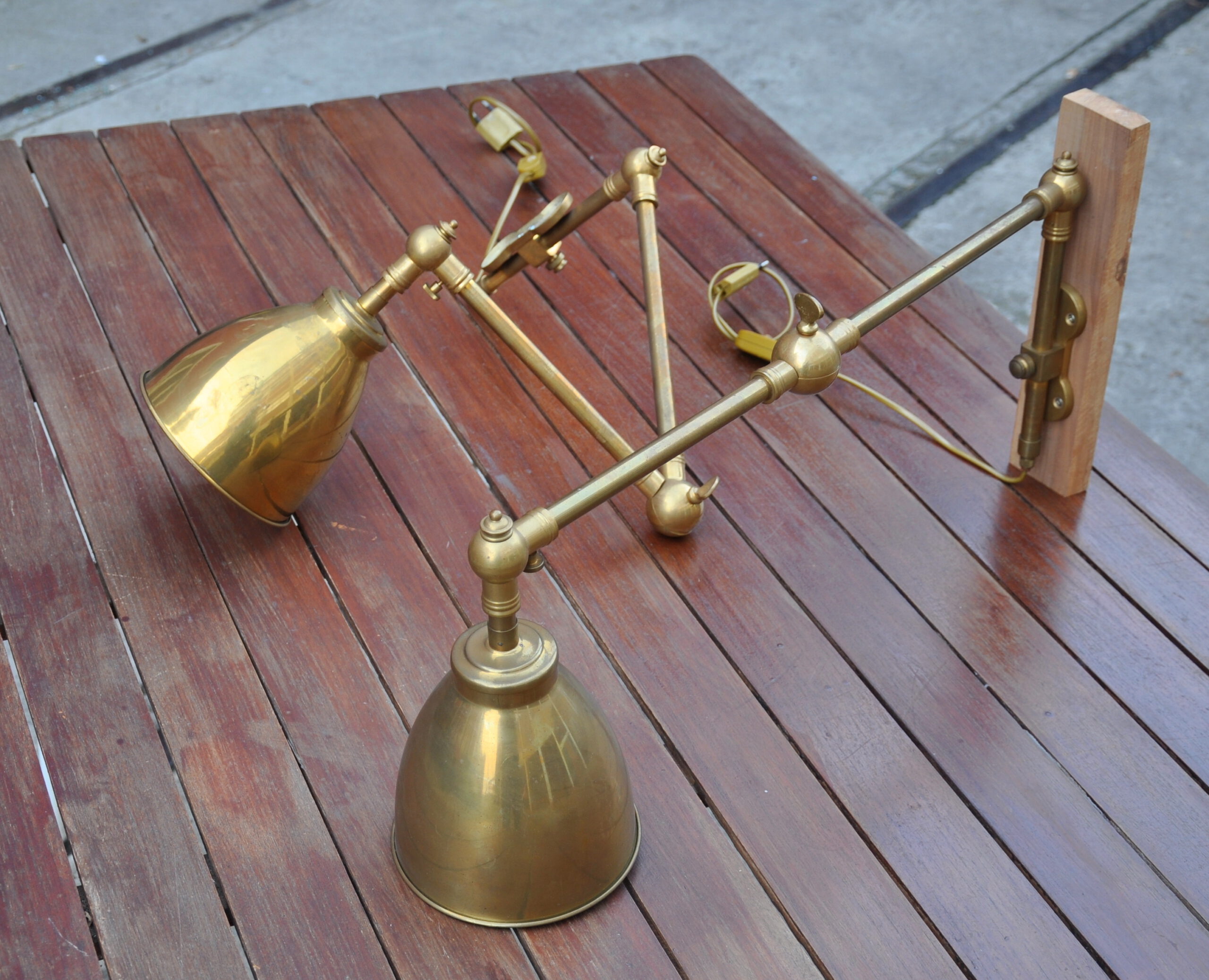 Pair of Maritime Wall Lights