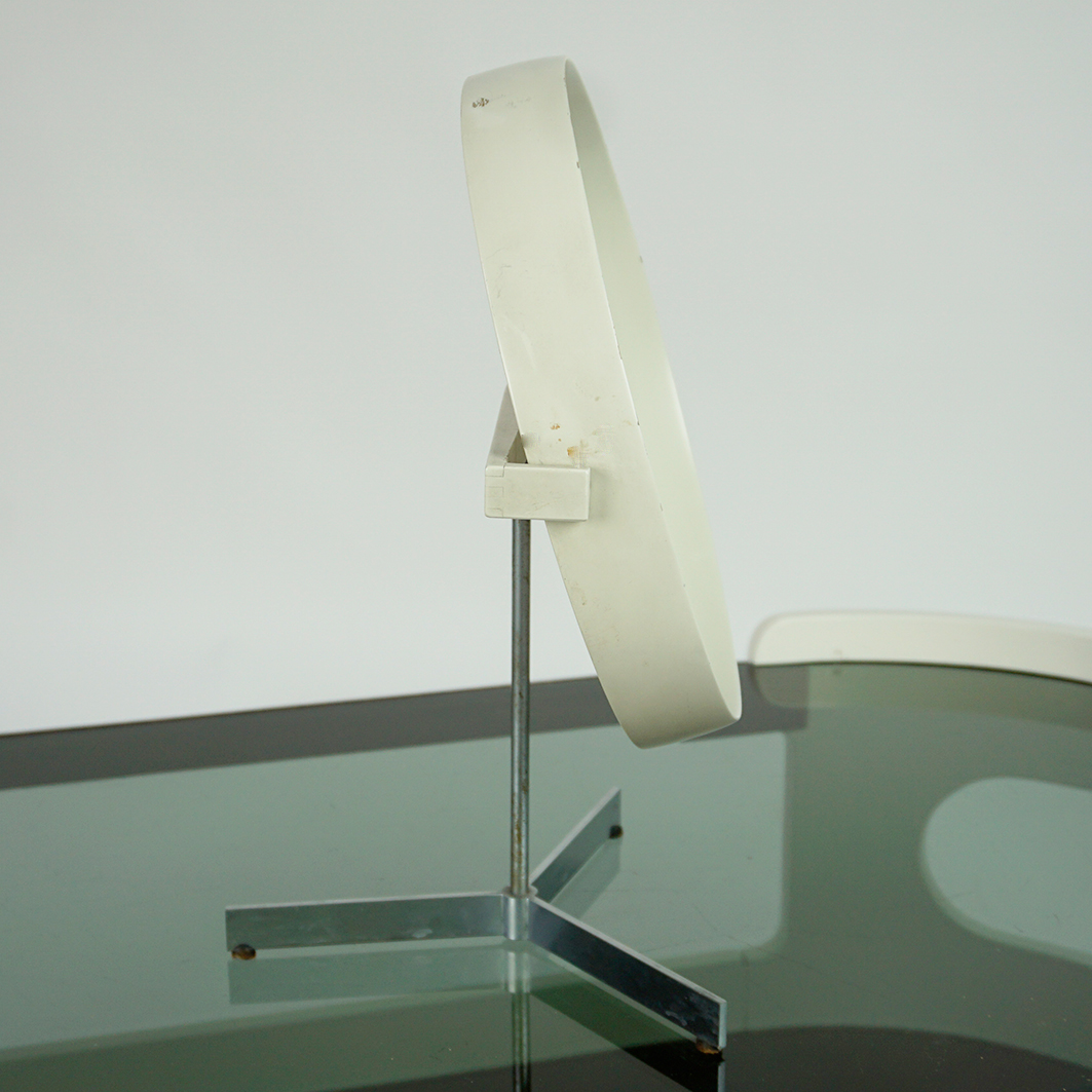 White Luxus Table Mirror