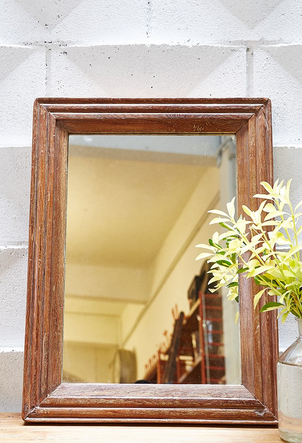 Teak Mirror