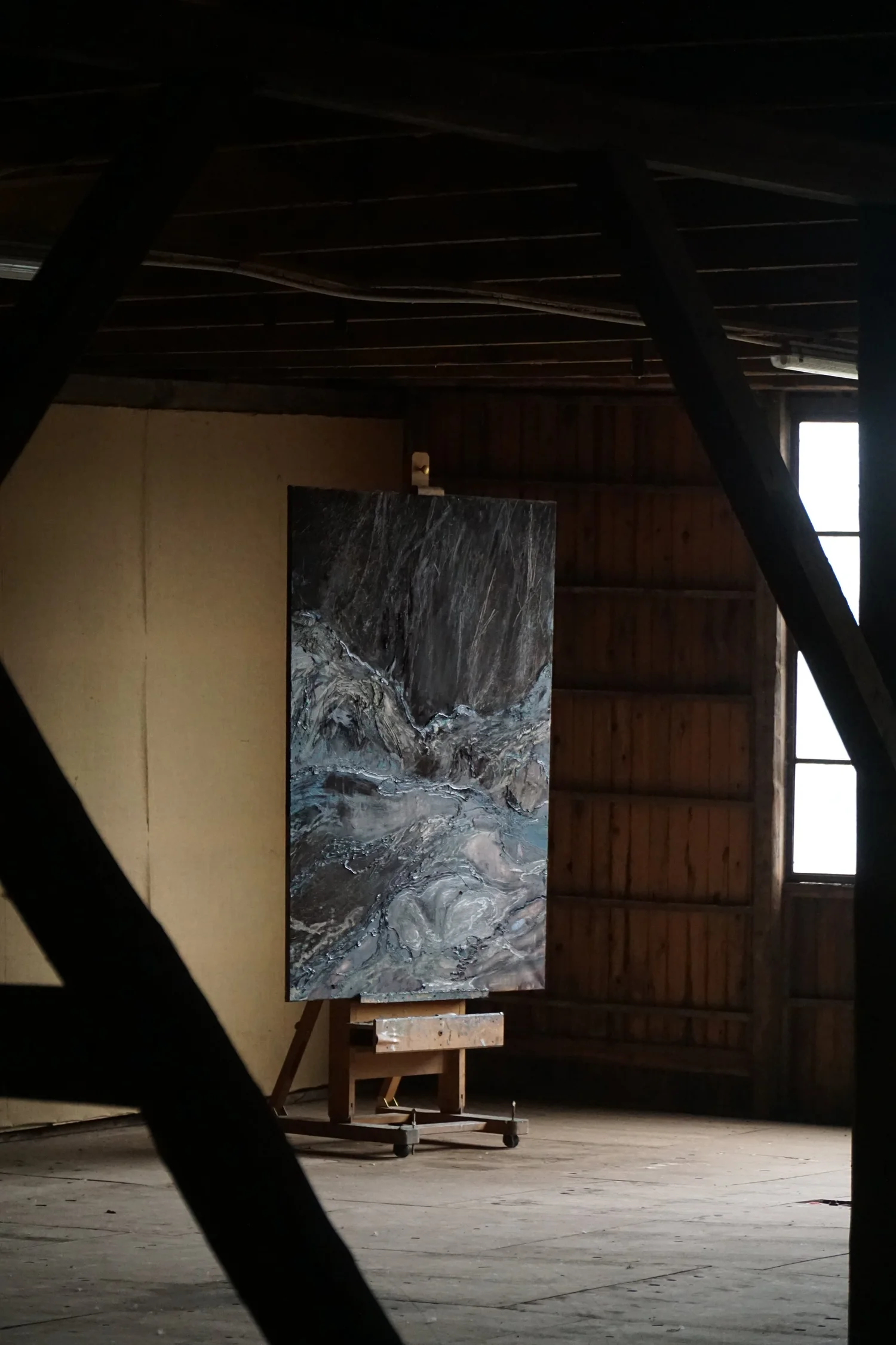 "The Swan" Oil Painting by Sif Rude