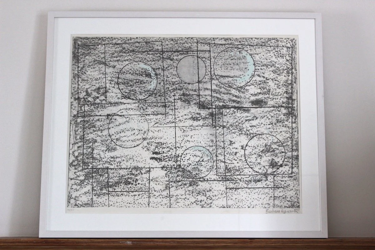 Barbara Hepworth 'Squares and Circles' Lithograph