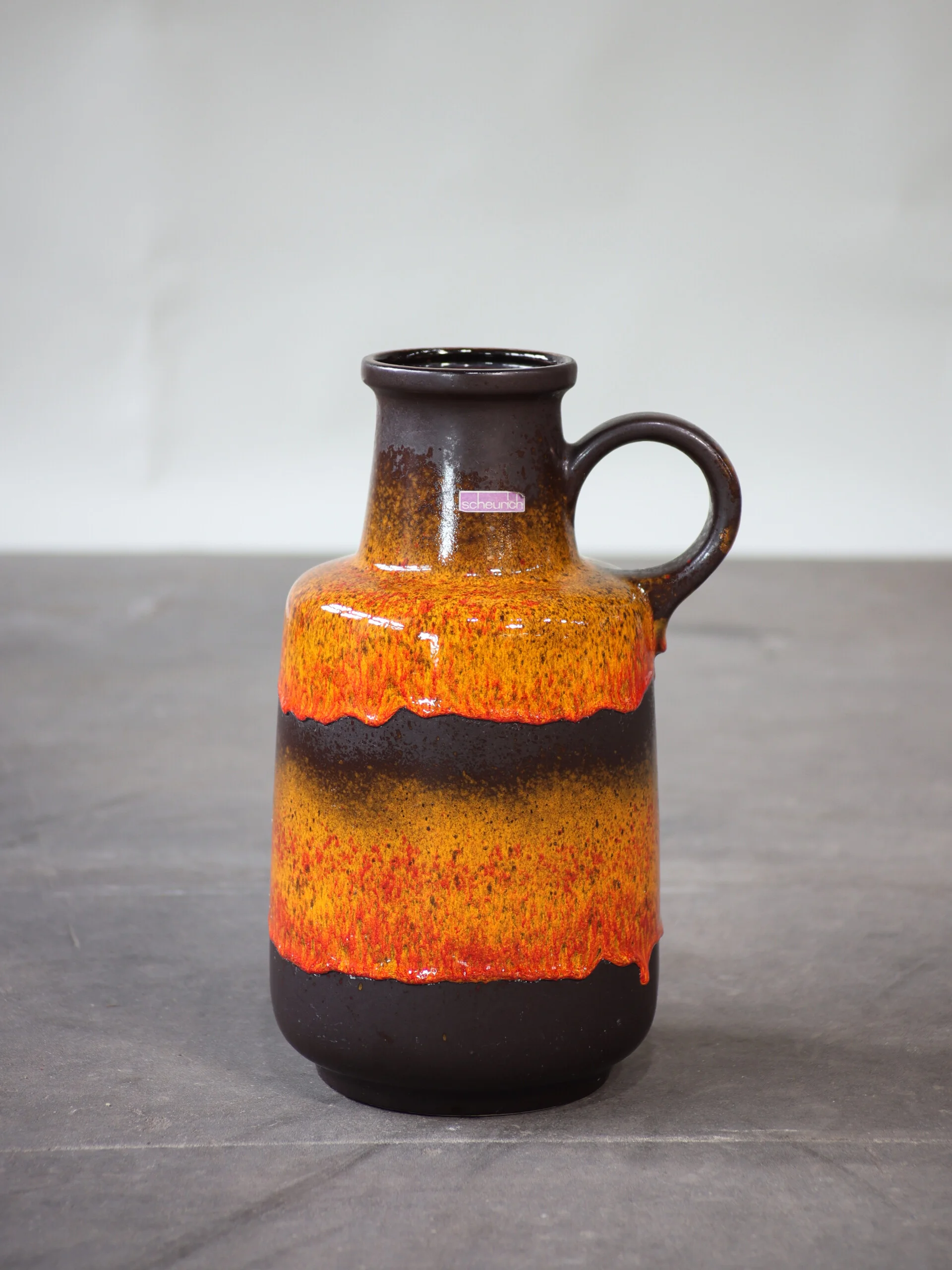 West Germany Lava Glaze Vase 408-40