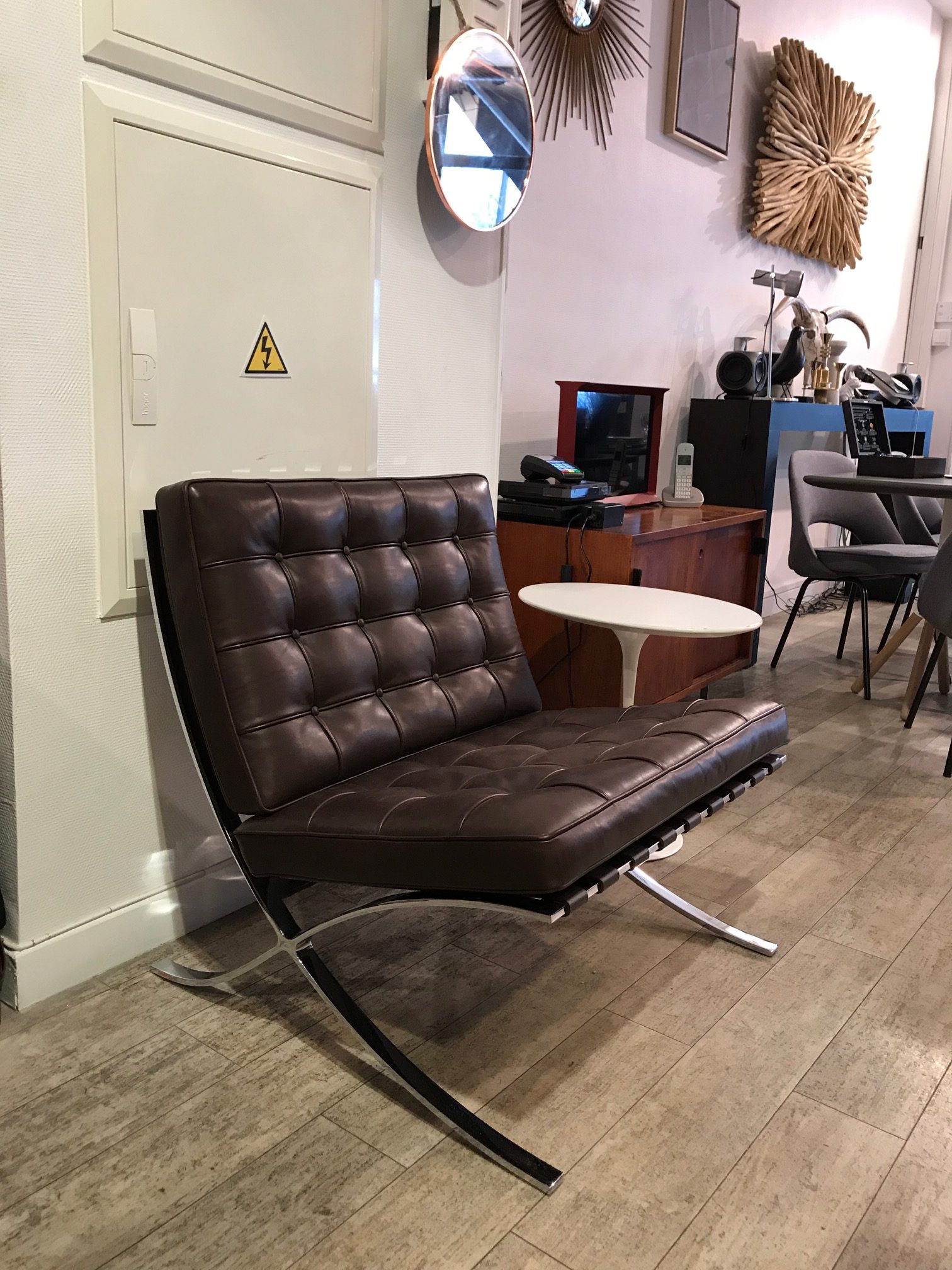 Barcelona Chair by Mies Van Der Rohe
