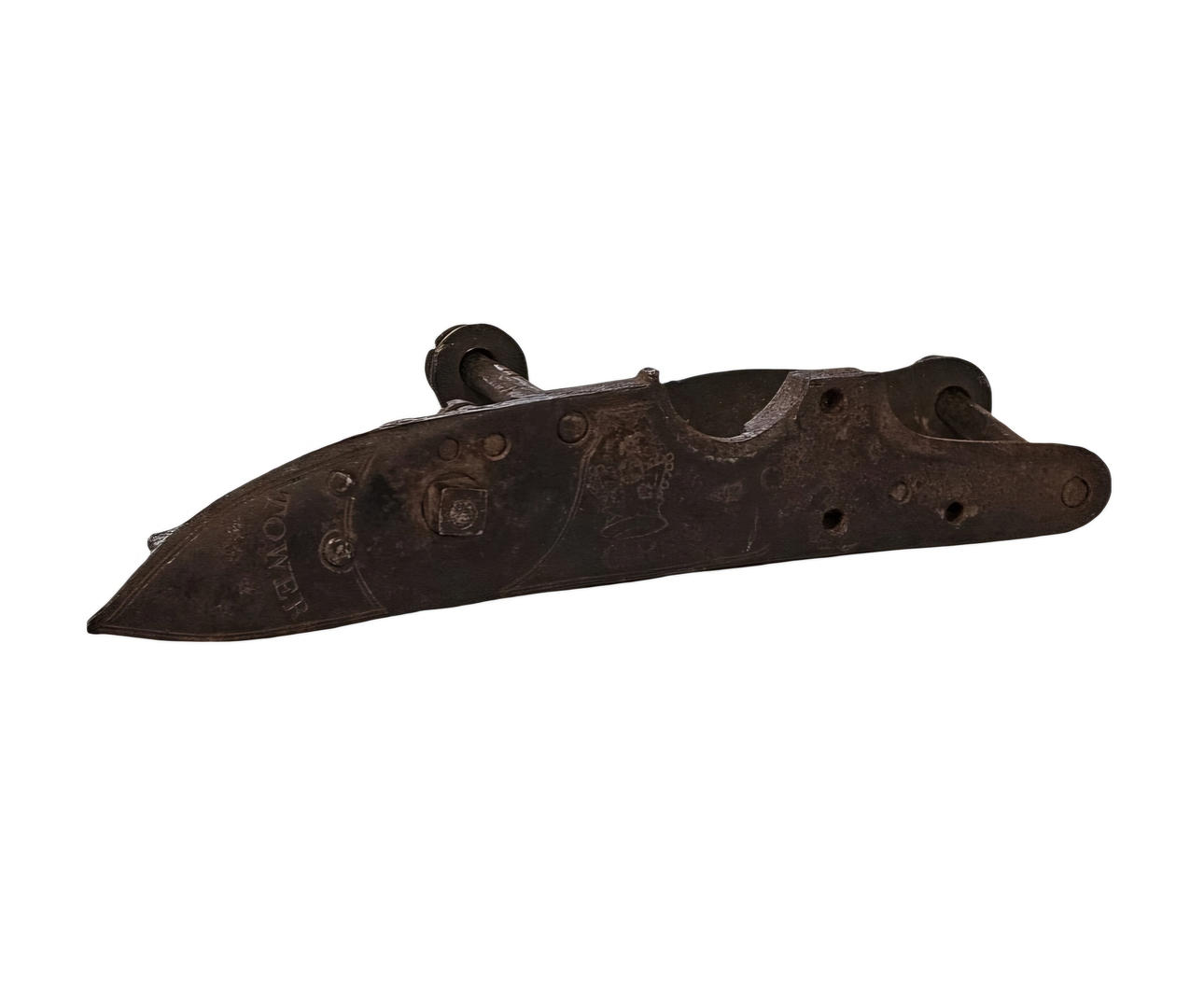 Antique Iron Flintlock with GR Royal Stamp