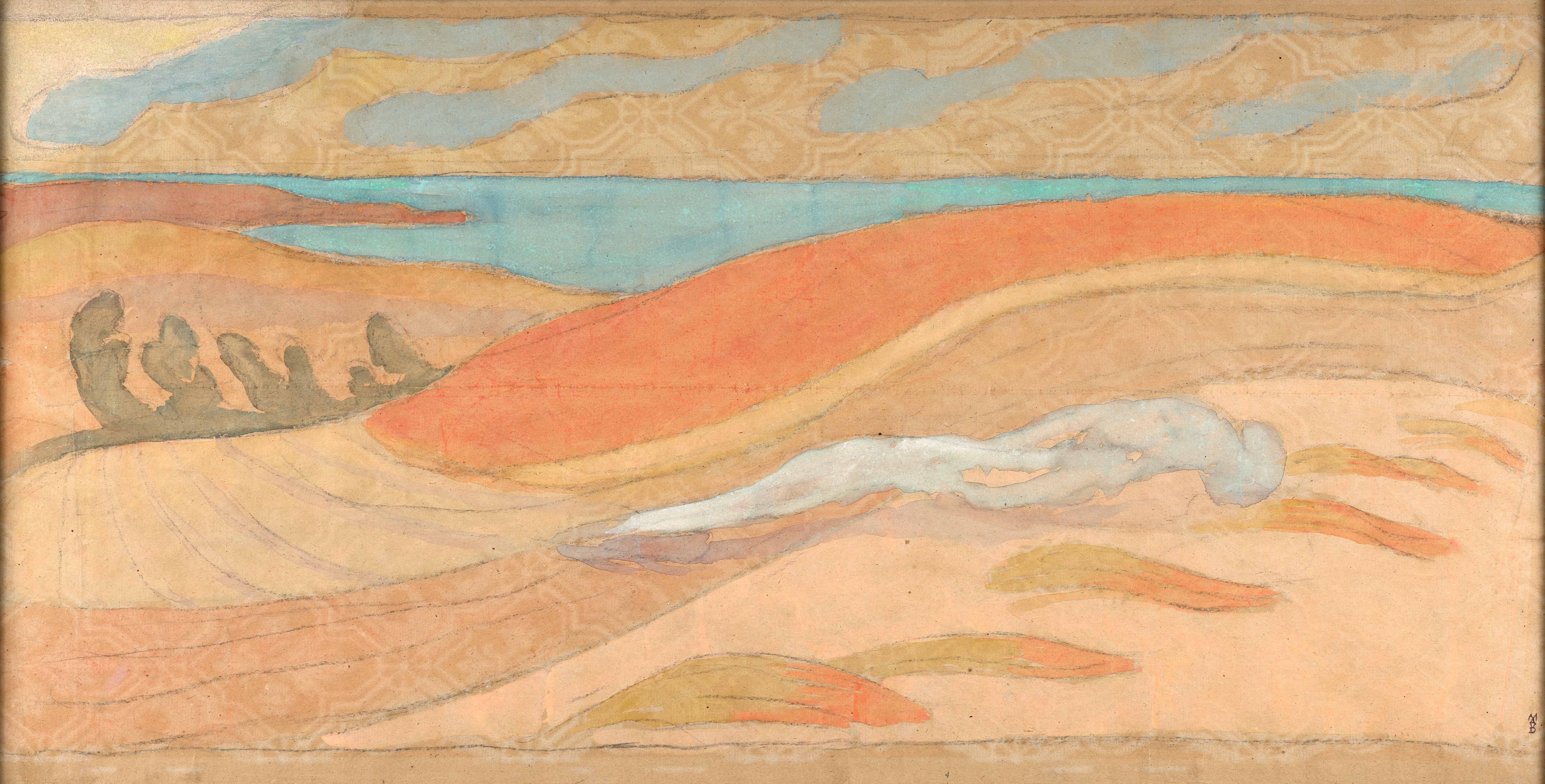 Seaweed Fire by Maurice Denis