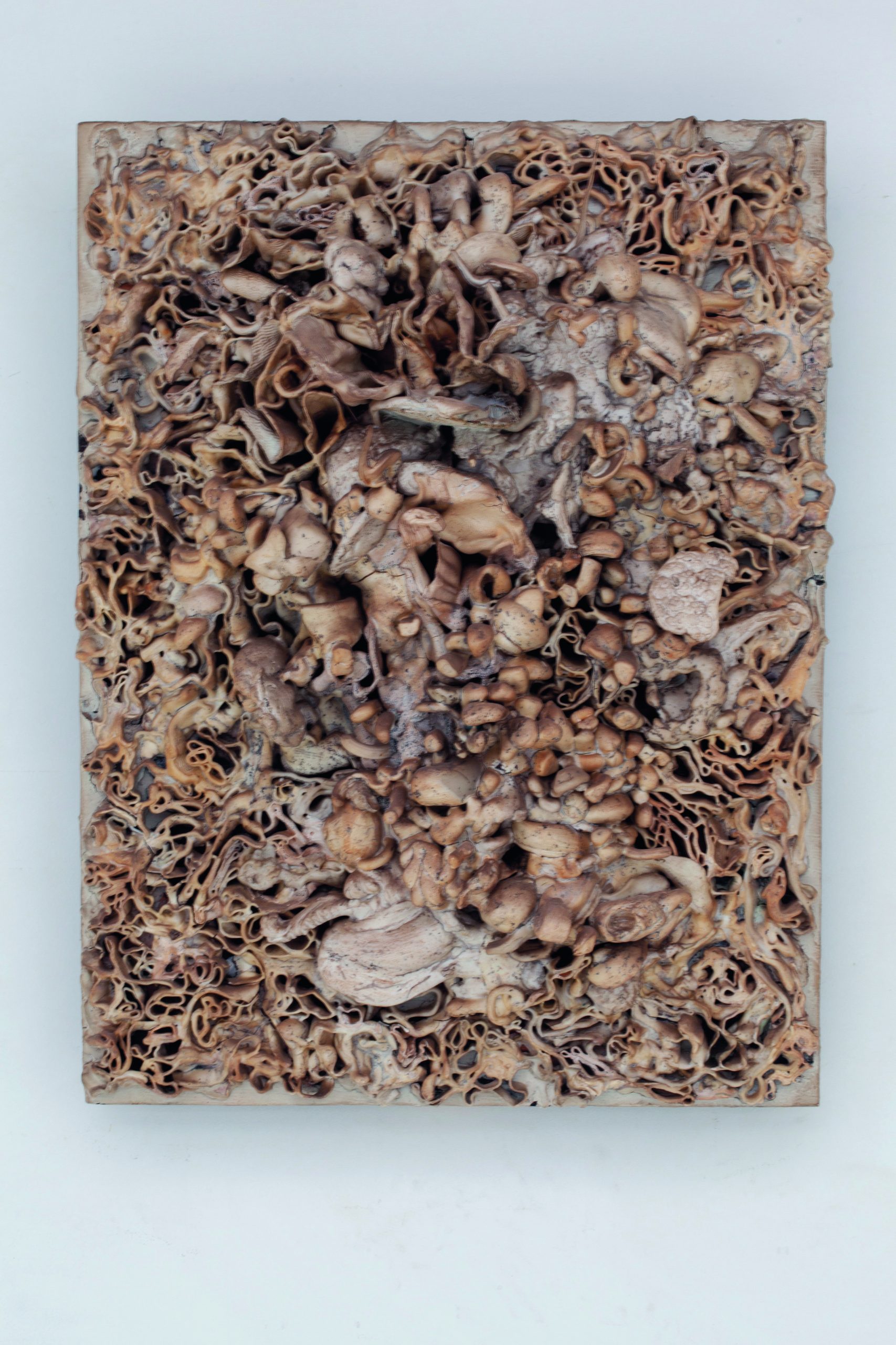 1967 Polyethylene assemblage sculpture by André Bogaert 50cm x 60cm