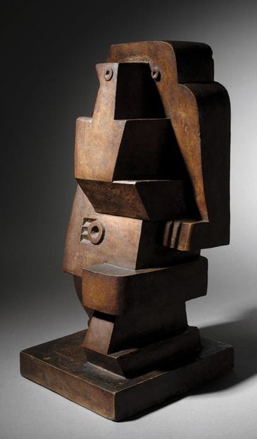 Man with Guitar Terracotta Sculpture