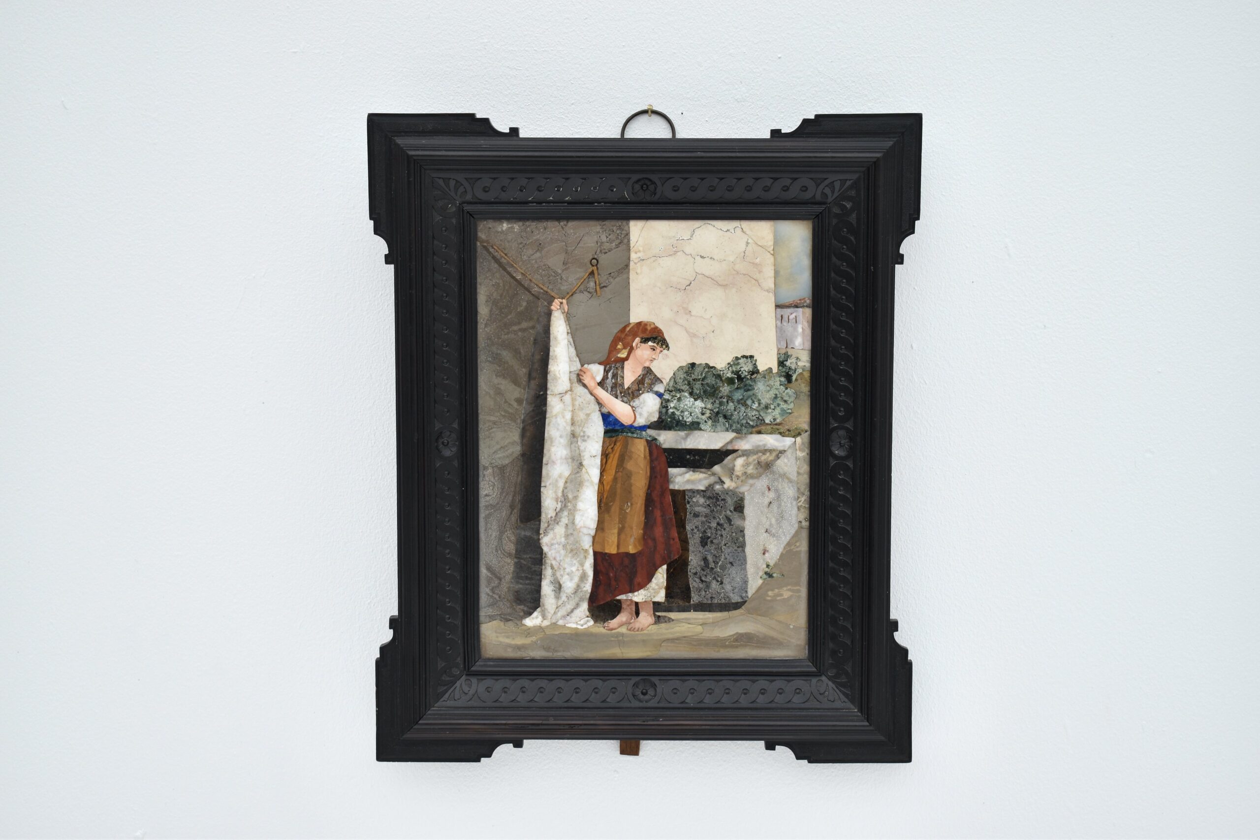 Mid 19th Century Florentine Pietra Dura Artwork