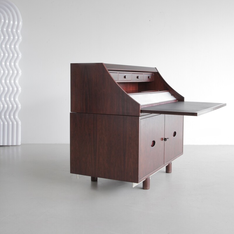 Gianfranco Frattini Writing Desk for Bernini