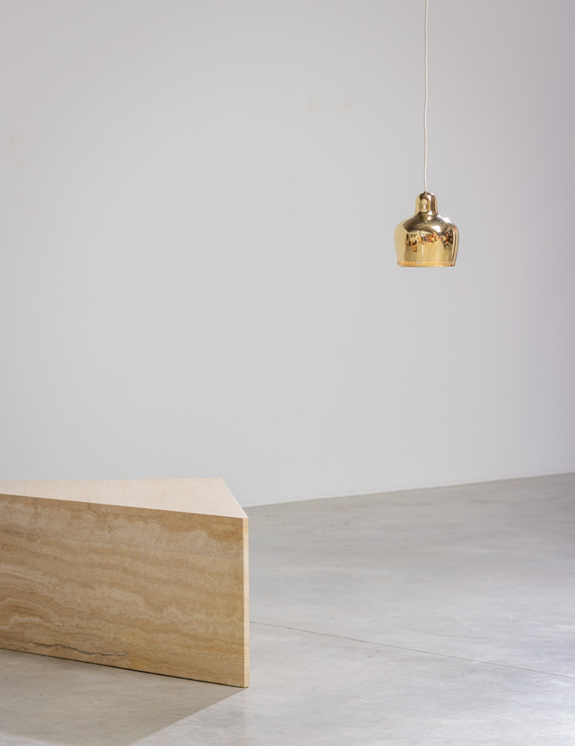 Alvar Aalto Golden Bell Ceiling Light