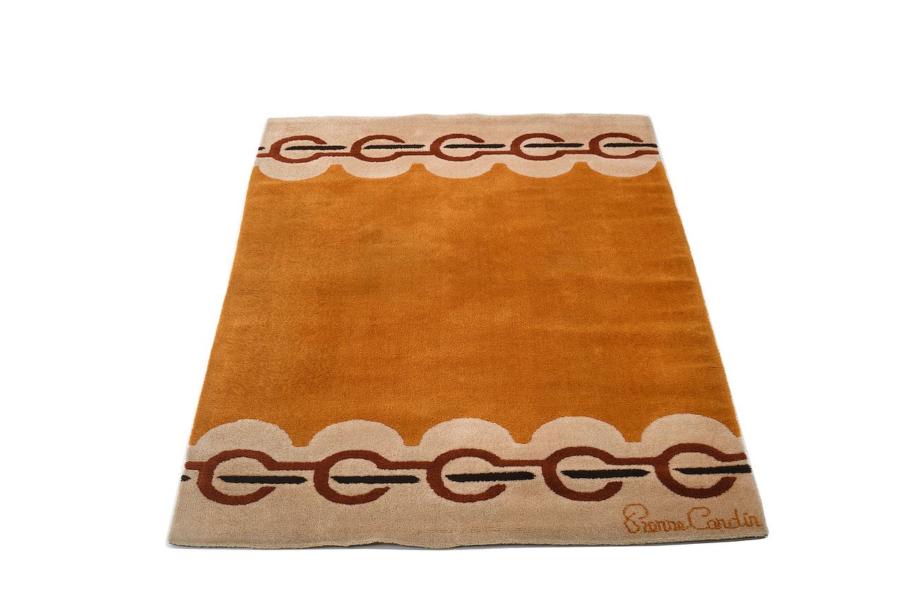 Vintage Wool Rug by Pierre Cardin