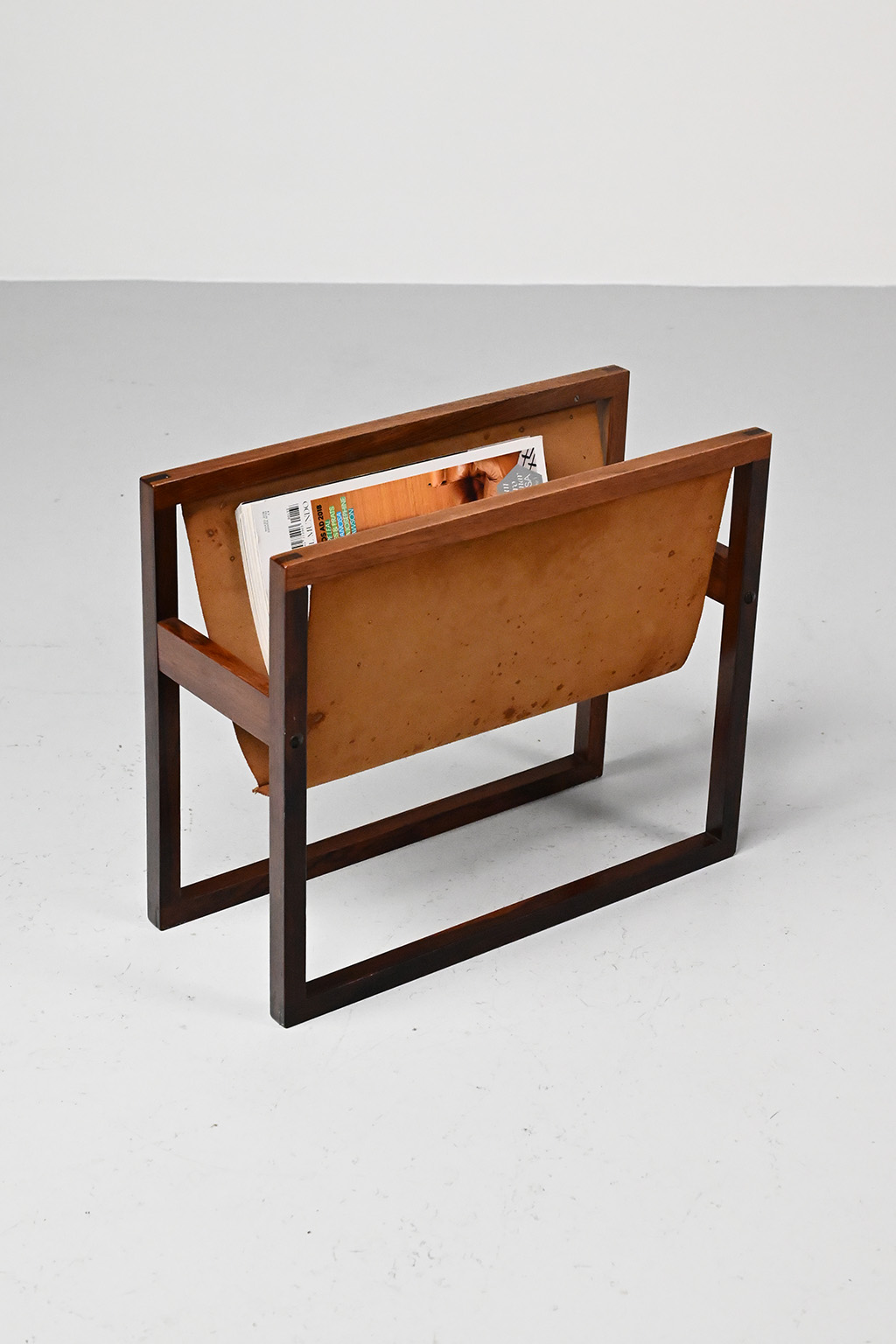 Danish Rosewood Magazine Rack