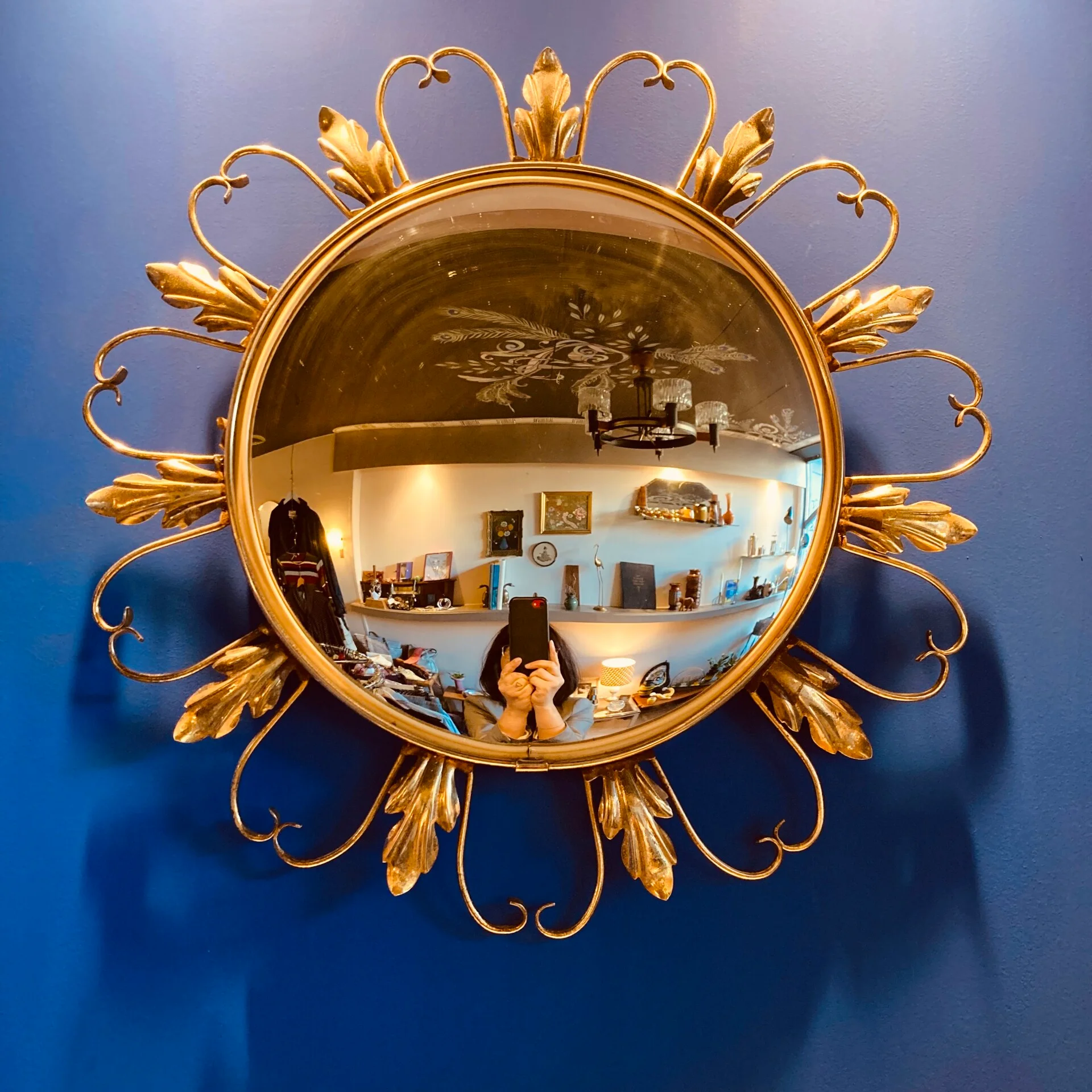 Sunburst Mirror by Deknudt