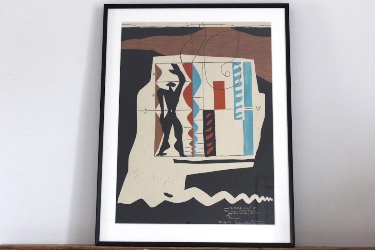 Le Corbusier 'Modulor' Lithograph, 1956