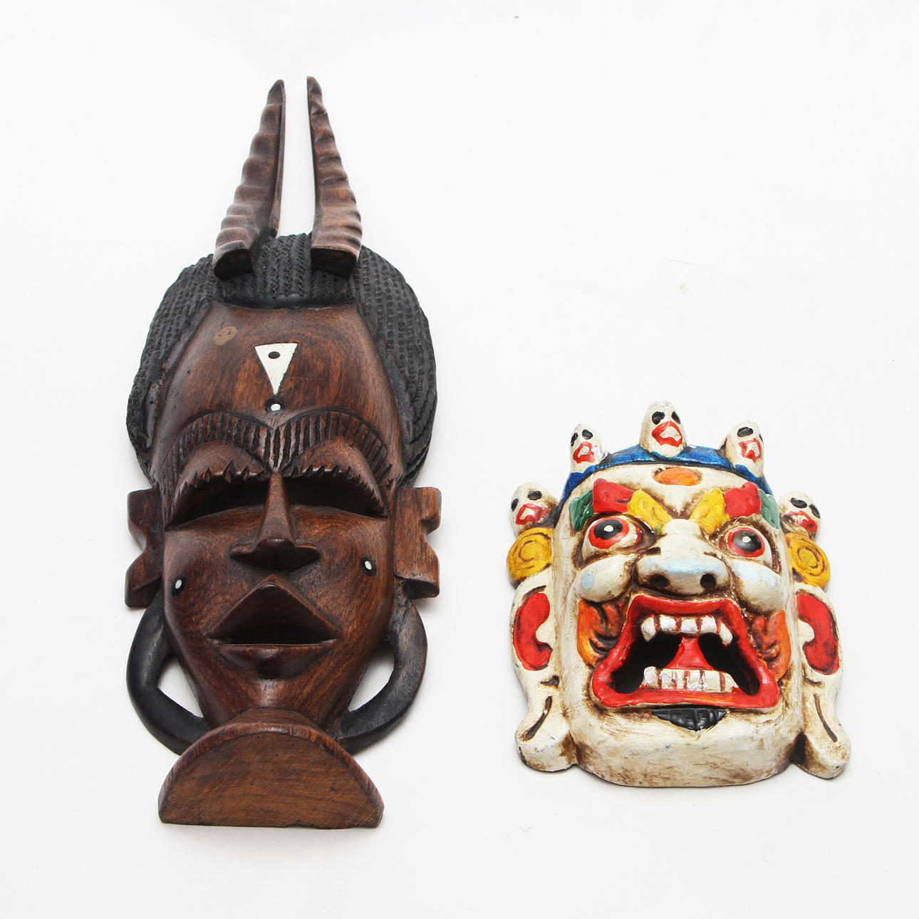 Decorative Masks, 2 pcs