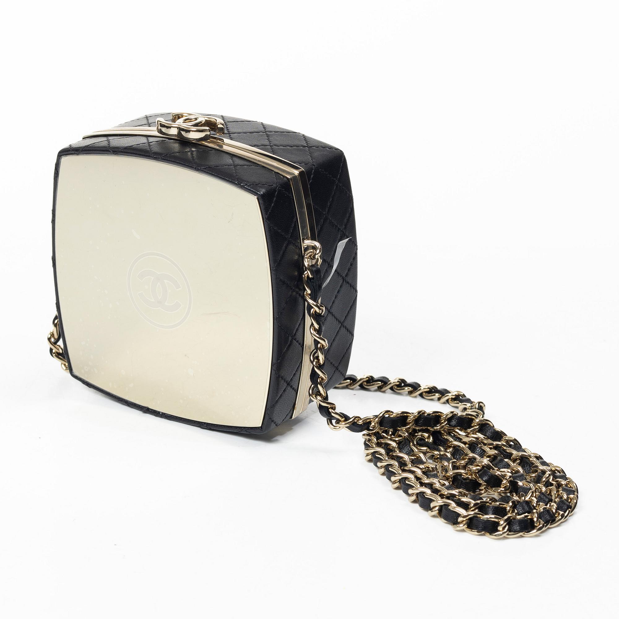 Makeup Box / Mirror Clutch Bag