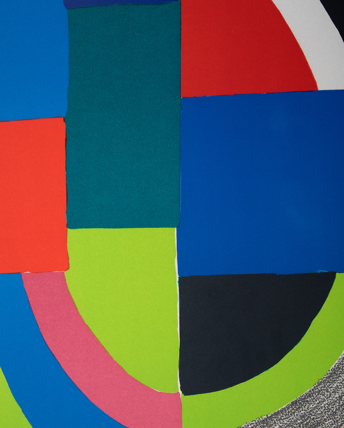 Composition VIII Lithograph by Sonia Delaunay