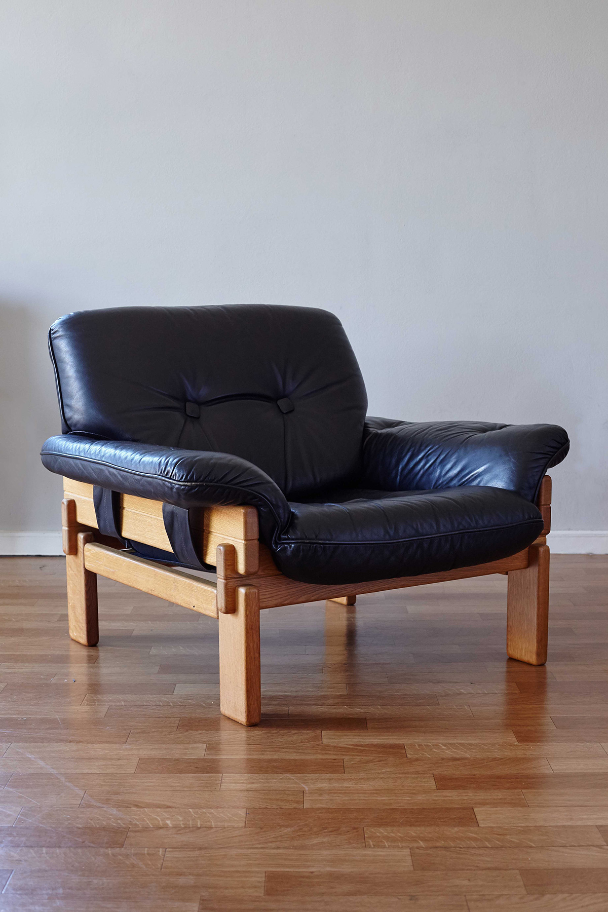 Brazilian-Inspired Leather Armchair