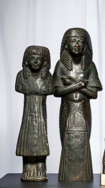 Egyptian Revival Figures