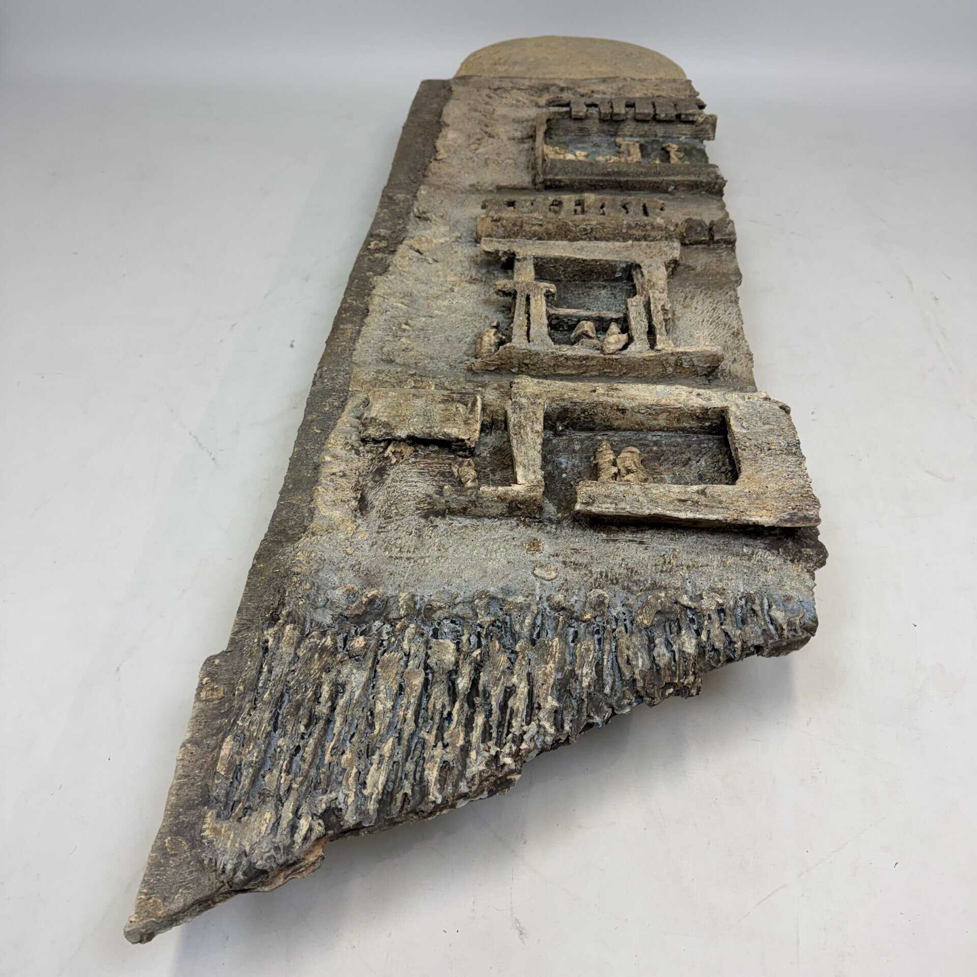 Ceramic Wall Sculpture by Pia Manu