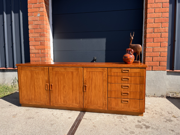 Vintage Belgian Pine Sideboard