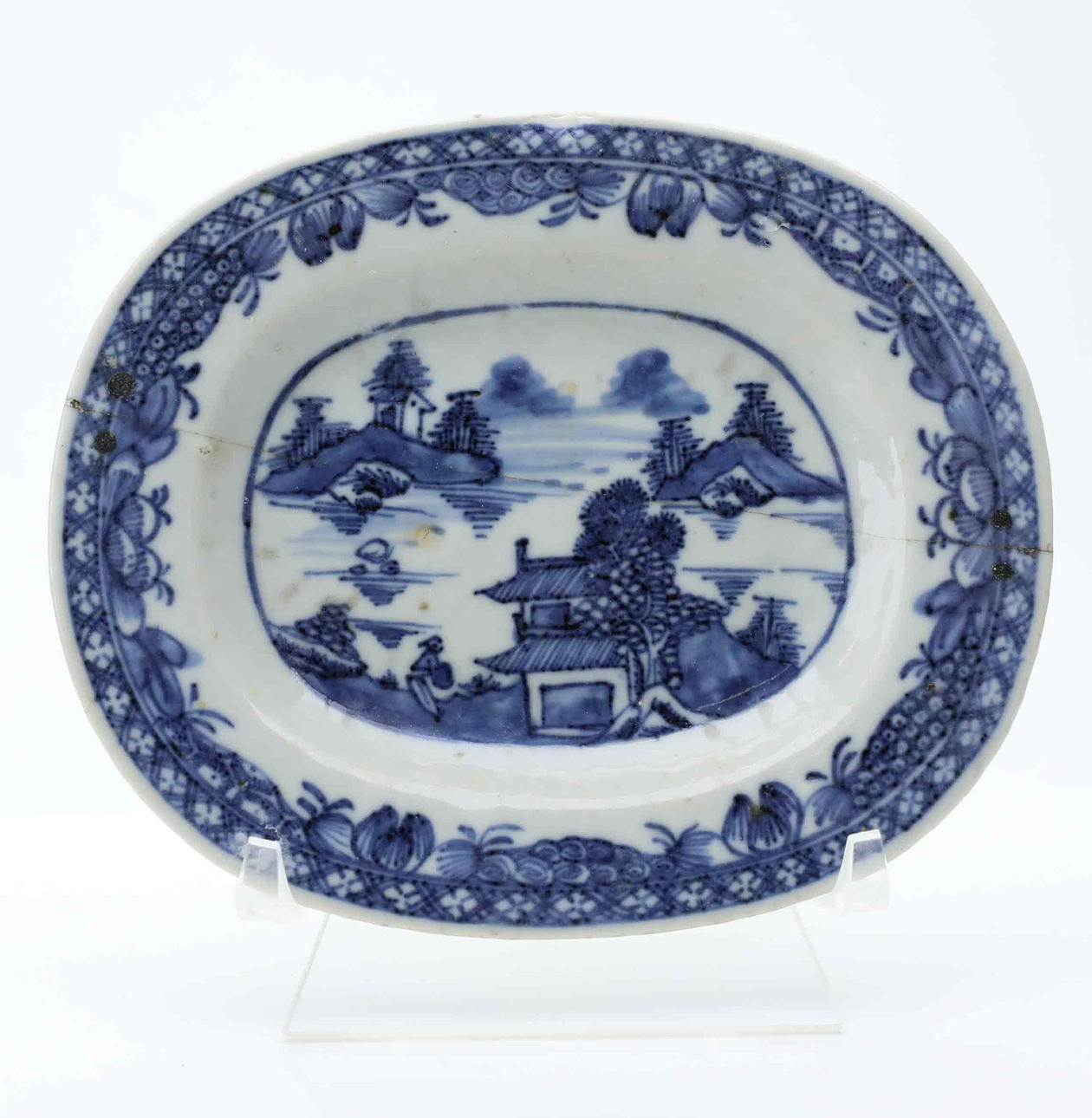 Qianlong Porcelain Dish