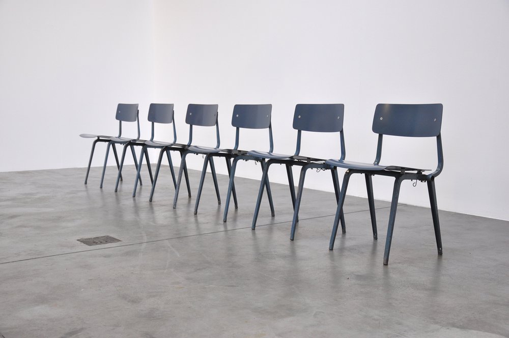 Set of 6 Revolt Folding Chairs