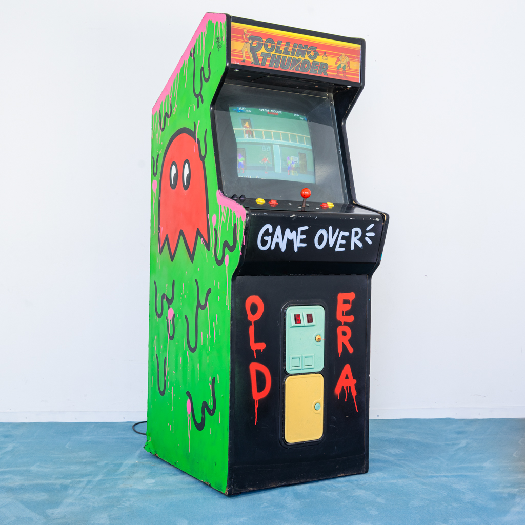 Arcade Rolling Thunder Atari Machine