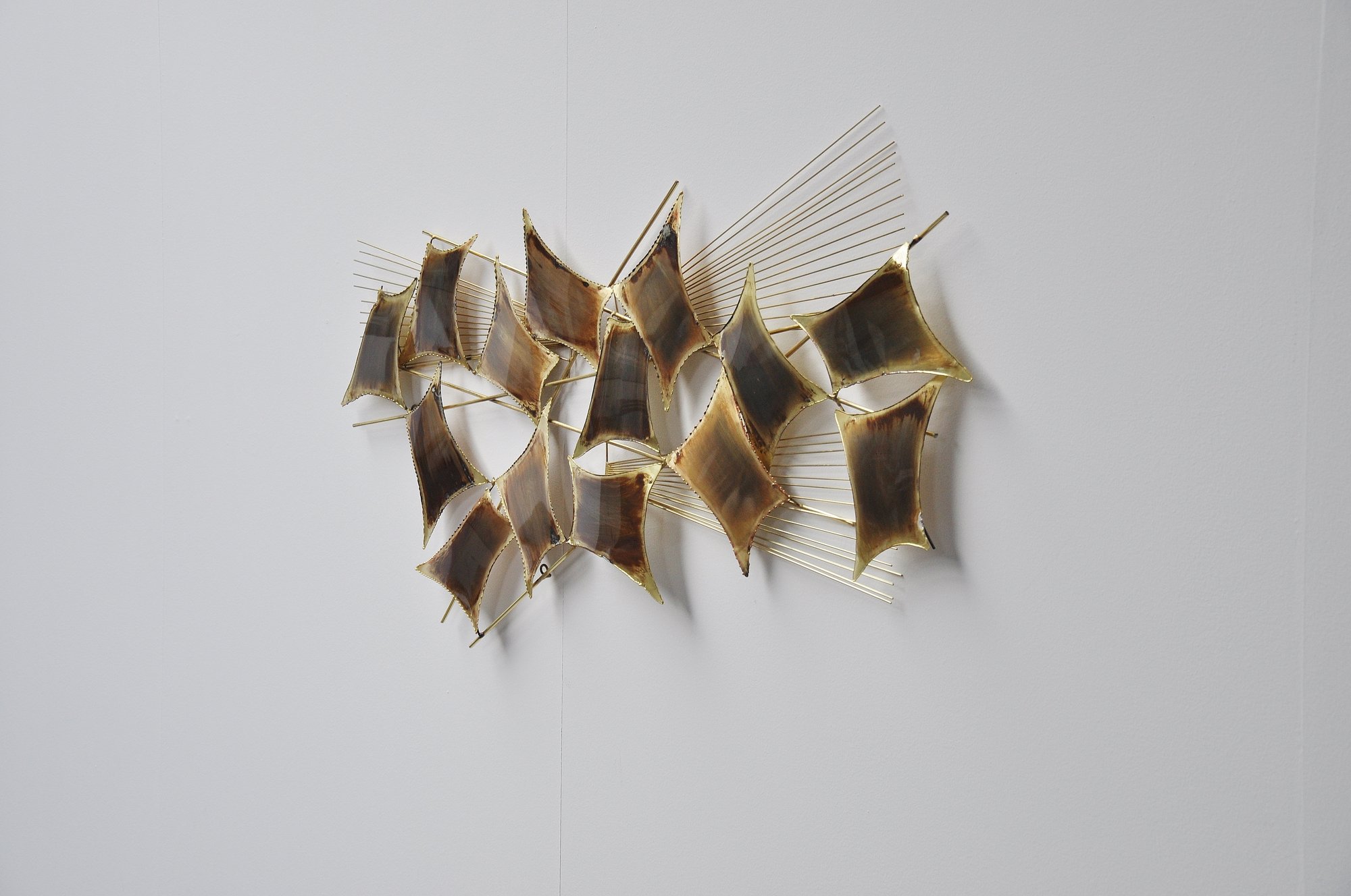 Curtis Jere Style Wall Sculpture