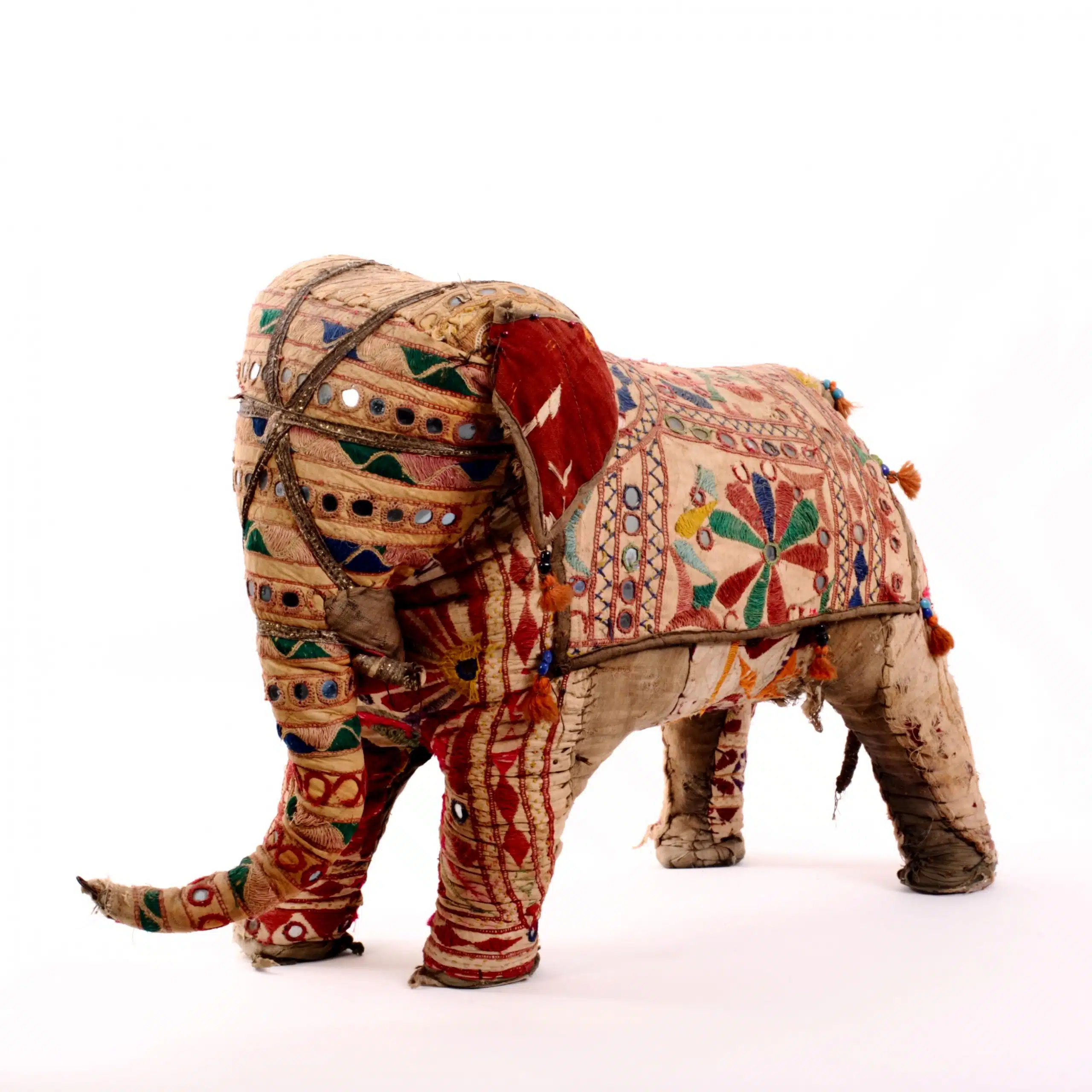 Indian Embroidered Cloth Elephant