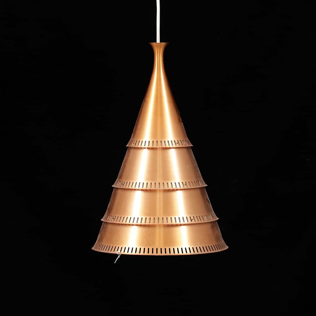 Model 208 Brass Ceiling Lamp
