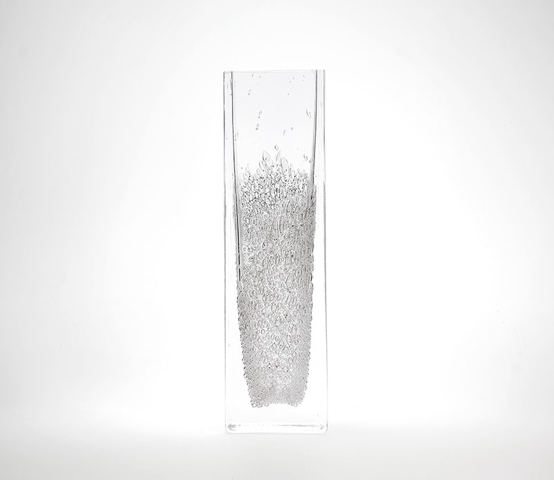 Ingrid Glas Crystal Block Vase
