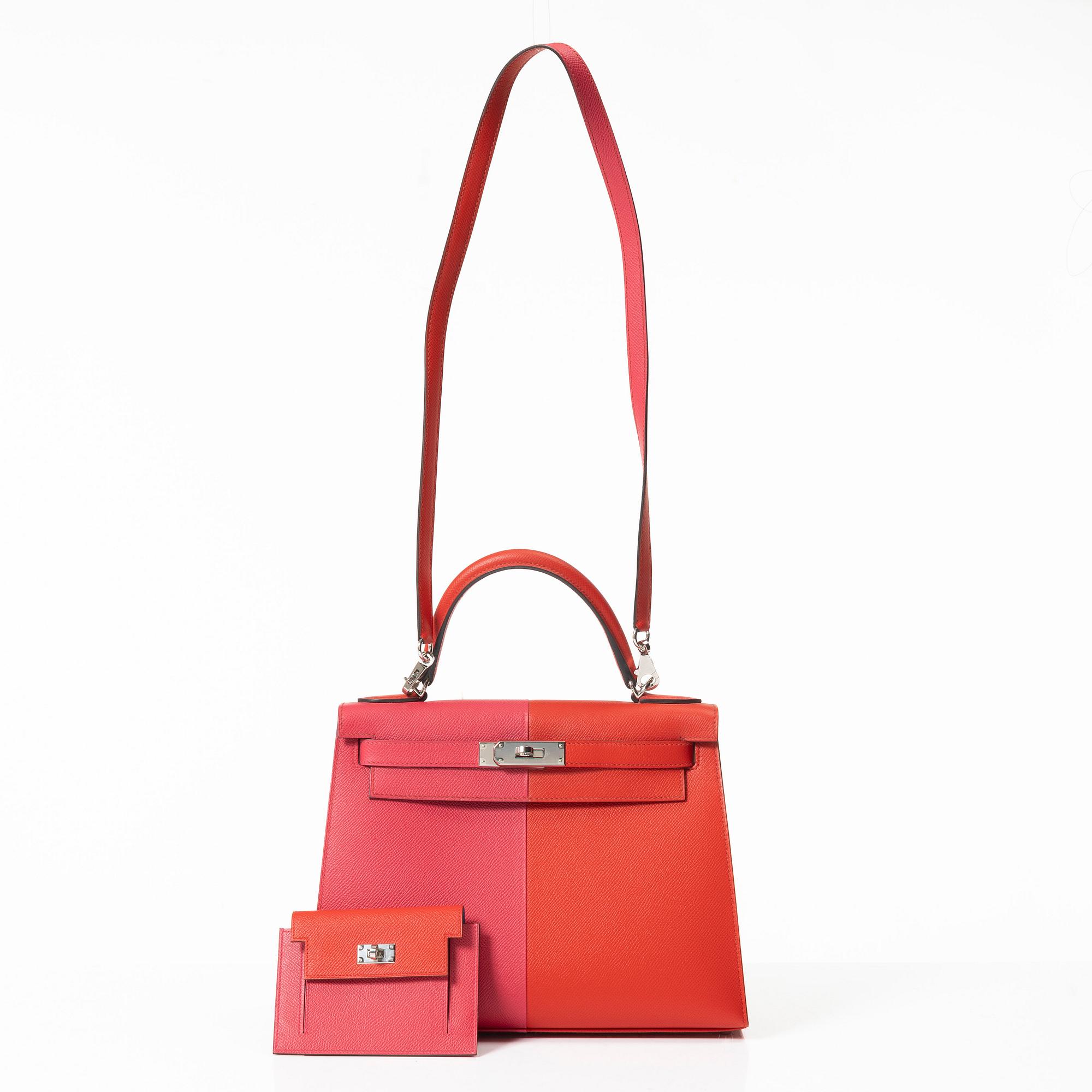 Kelly 28 Sellier Bag with Kelly Pocket Compact Wallet