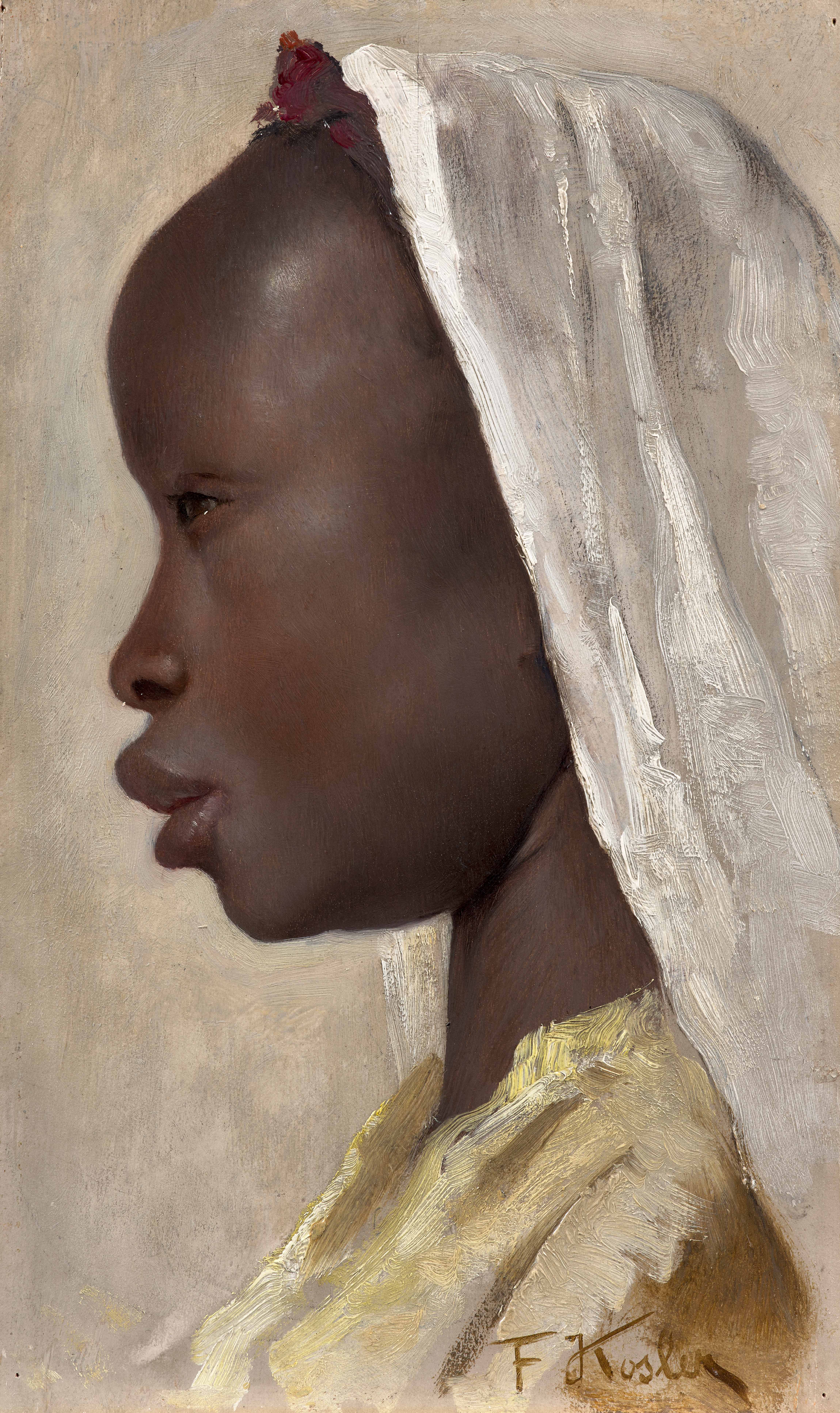 Portrait of a Young Nubian Woman