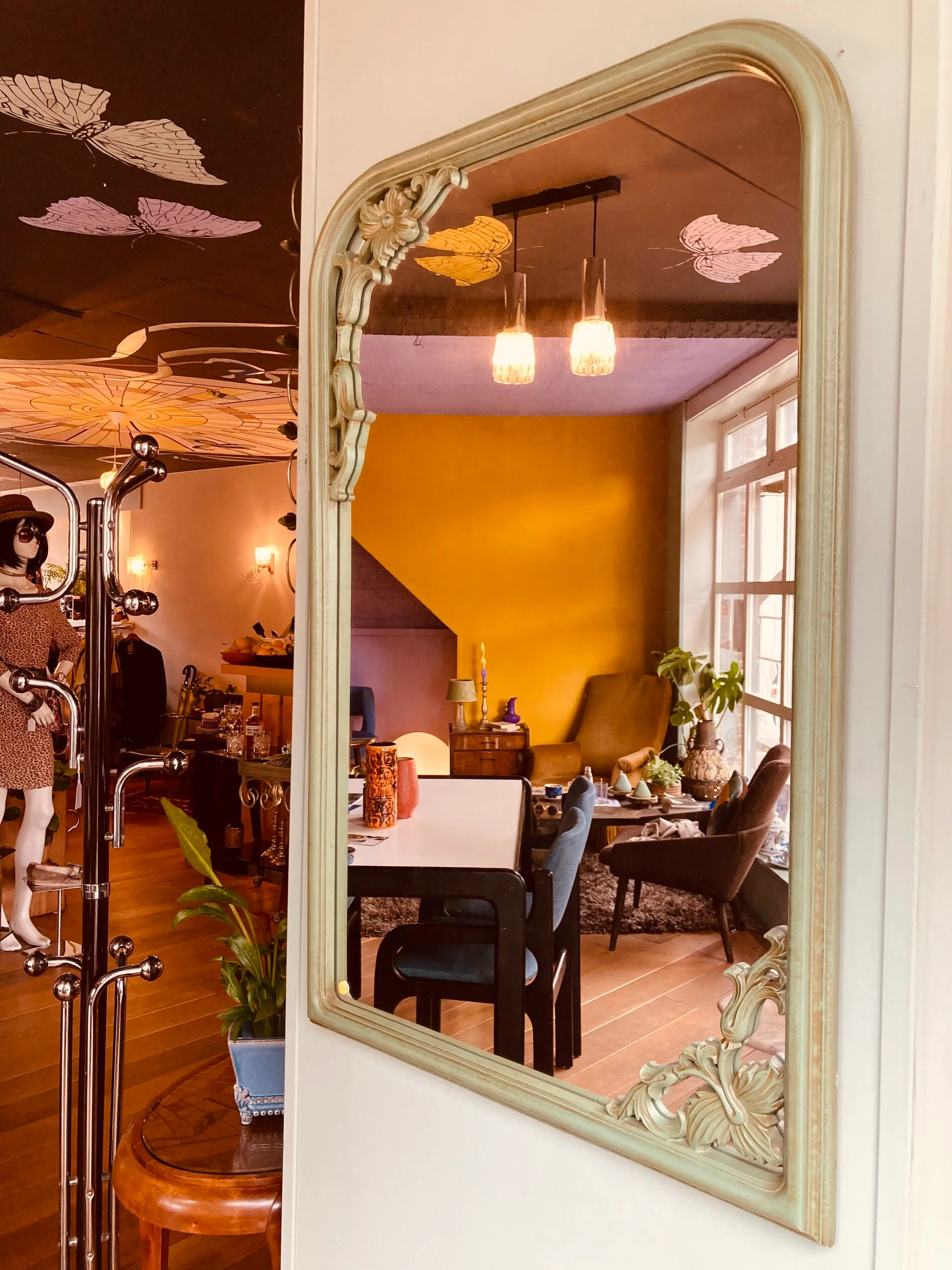 Art Nouveau Style Mirror