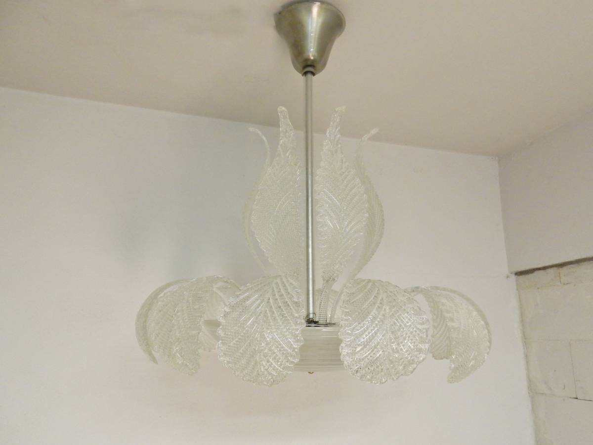 Murano glass chandelier by Barovier & Toso